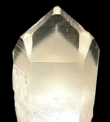 Details about   LARGE__OPTICAL CLEAR__RARE Natural SMOKEY POINT__Arkansas Quartz Crystal 